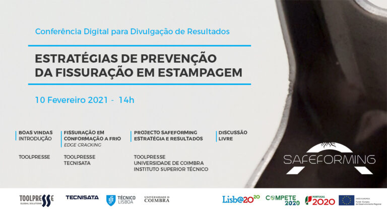 Conferência Digital Safeforming - Estratégias de Prevenção da Fissuração em Estampagem